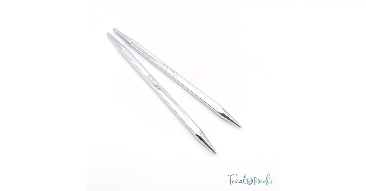 KnitPro Nova Cubics 6,5 mm Aiguilles circulaires spéciales interchangeables en laiton brillant