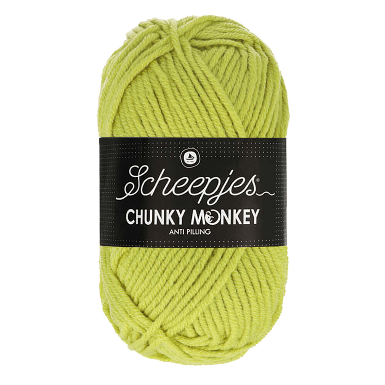 Scheepjes Chunky Monkey 1822 Chartreuse - sárgászöld akril fonal