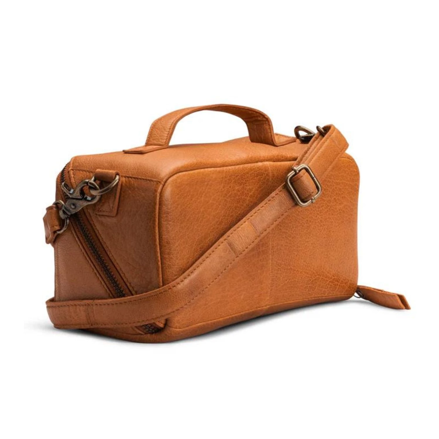 MUUD Cleo - premium leather project bag for knitters and
