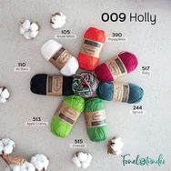 Scheepjes Catona Chroma Holly 009 - multikolor pamut fonal  - cotton yarn - 50gramm - 01