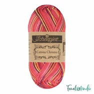 Scheepjes Catona Chroma 016 Sunrise - multikolor pamut fonal  - cotton yarn - 50gramm