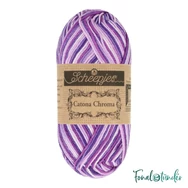 Scheepjes Catona Chroma 017 Verbena - multikolor pamut fonal  - cotton yarn - 50gramm