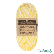 Scheepjes Catona Chroma 018 Buttercup - multikolor pamut fonal  - cotton yarn - 50gramm