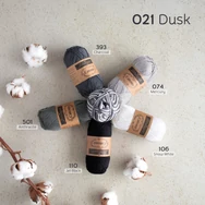 Scheepjes Catona Chroma 021 Dusk - multikolor pamut fonal  - cotton yarn - 50gramm