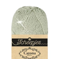 Scheepjes Catona Shine - 172 Light Silver - Ezüst - pamut fonal
