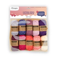 Scheepjes Catona Color Pack - Berry Bliss - cotton yarn - pamut fonalcsomag