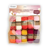 Scheepjes Catona Color Pack - Summer Sherbet - cotton yarn - pamut fonalcsomag