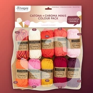 Scheepjes Catona Color Pack - Summer Sherbet - cotton yarn - pamut fonalcsomag