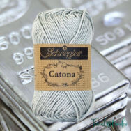 Scheepjes Catona 172 Light Silver - gray - szürke - pamut fonal  - cotton yarn