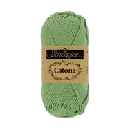 Scheepjes Catona 212 Sage Green - green - zöld - pamut fonal  - cotton yarn