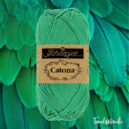 Scheepjes Catona 241 Parrot Green  - zöld - pamut fonal  - cotton yarn