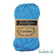 Scheepjes Catona 384 Powder Blue - kék - pamut fonal  - cotton yarn
