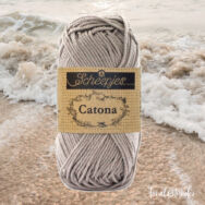 Scheepjes Catona 406 Soft Beige - bézs - pamut fonal  - cotton yarn