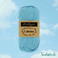 Scheepjes Catona 510 Sky Blue - kék - pamut fonal  - cotton yarn