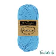 Scheepjes Catona 511 Cornflower - búzavirág kék - pamut fonal - cotton yarn Scheepjes Catona 511 Cornflower - búzavirág kék - pamut fonal - cotton yarn
