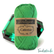 Scheepjes Catona 515 Emerald - green - zöld - pamut fonal  - cotton yarn