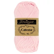 Scheepjes Catona Powder Pink 238 - pamut fonal  - cotton yarn -50gramm