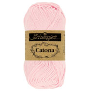 Scheepjes Catona Powder Pink 238 - pamut fonal  - cotton yarn -50gramm