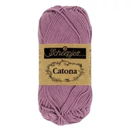 Scheepjes Catona 240 Amethyst - purple - lila - pamut fonal  - cotton yarn - 50 gramm