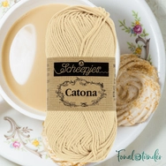 Scheepjes Catona 404 English Tea - pamut fonal  - cotton yarn - 50gramm - 02