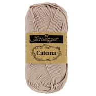 Scheepjes Catona 406 Soft Beige - bézs - pamut fonal  - cotton yarn - 50gramm