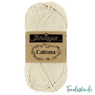 Scheepjes Catona 505 Leinen - pamut fonal  - cotton yarn -50gramm