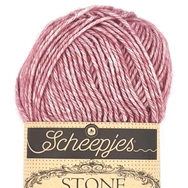 Scheepjes Stone Washed 808 Corundum Ruby - rubinvörös pamut fonal - red cotton yarn
