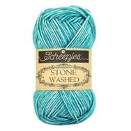 Scheepjes Stone Washed 824 Turquoise - türkiz pamut fonal - cotton yarn Scheepjes Stone Washed 824 Turquoise - türkiz pamut fonal - cotton yarn