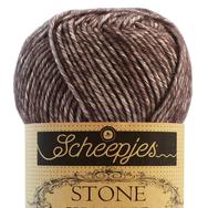 Scheepjes Stone Washed 829 Obsidian - barna pamut fonal - brown cotton yarn Scheepjes Stone Washed 829 Obsidian - barna pamut fonal - brown cotton yarn