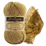 Scheepjes Stone Washed 832 Enstatite - aranybarna pamut-akril fonal - golden brown cotton based yarn Scheepjes Stone Washed 832 Enstatite - aranybarna pamut-akril fonal - golden brown cotton based yarn