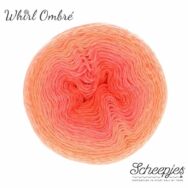 Scheepjes Whirl 557 Coral Catastrophe - orange - narancsos piros - keverék fonal - yarn cake
