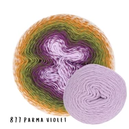 Scheepjes Whirl 791 Kiwi Crush Crumble - színátmenetes fonal - yarn cake