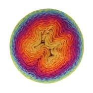 Scheepjes Whirl 7792 Rainbow Popsicle - színátmenetes fonal - yarn cake