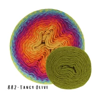 Scheepjes Whirl 7792 Rainbow Popsicle - színátmenetes fonal - yarn cake