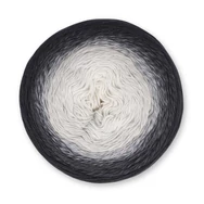 Scheepjes Cotton Whirl 702 Cookies and Cream - színátmenetes fonal - yarn cake