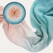 Scheepjes Cotton Whirl 705 Soft Serve - színátmenetes fonal - yarn cake