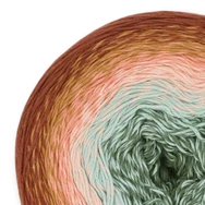 Scheepjes Cotton Whirl 715 Mellow Meadow - színátmenetes fonal - yarn cake