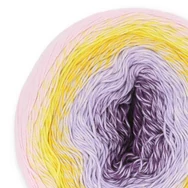 Scheepjes Cotton Whirl 716 Purple Passion - színátmenetes fonal - yarn cake