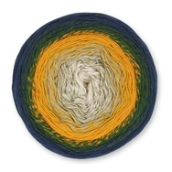 Scheepjes Cotton Whirl 717 Sunlit Suanctuary - színátmenetes fonal - yarn cake