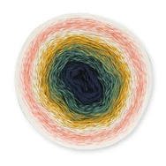 Scheepjes Cotton Whirl 720 Coastal Cottage - színátmenetes fonal - yarn cake