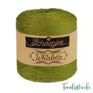 Scheepjes Whirlette 882 Tangy Olive - green - zöld -keverék fonal - yarn cake