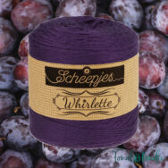 Scheepjes Whirlette 885 Plum - purple - sotet lila - keverék fonal - yarn cake - kep2