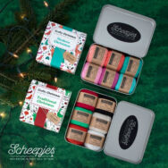 Scheepjes Crafty Christmas Colour Pack - Traditional - Hagyományos Kézműves Karácsony - fonalcsomag fémdobozban - kép3