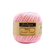 Scheepjes Maxi Sweet Treat 222 Tulip - pink pamut fonal - pink cotton yarn Scheepjes Maxi Sweet Treat 222 Tulip - pink pamut fonal - pink cotton yarn