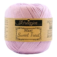 Scheepjes Maxi Sweet Treat 226 Light Orchid - orchidea lila pamut fonal  - lilac cotton yarn