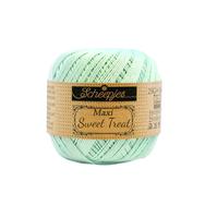 Scheepjes Maxi Sweet Treat 385 Chrystalline - türkiz pamut fonal - turquoise cotton yarn Scheepjes Maxi Sweet Treat 385 Chrystalline - türkiz pamut fonal - turquoise cotton yarn