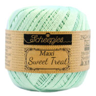 Scheepjes Maxi Sweet Treat 385 Chrystalline - türkiz pamut fonal  - turquoise cotton yarn