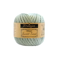 Scheepjes Maxi Sweet Treat 402 Silver Green - ezüstszürke pamut fonal  - cotton yarn