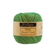 Scheepjes Maxi Sweet Treat 412 Forest Green - zöld pamut fonal  - cotton yarn