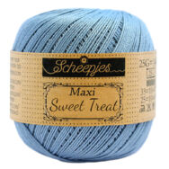 Scheepjes Maxi Sweet Treat 510 Sky Blue - világoskék pamut fonal  - cotton yarn